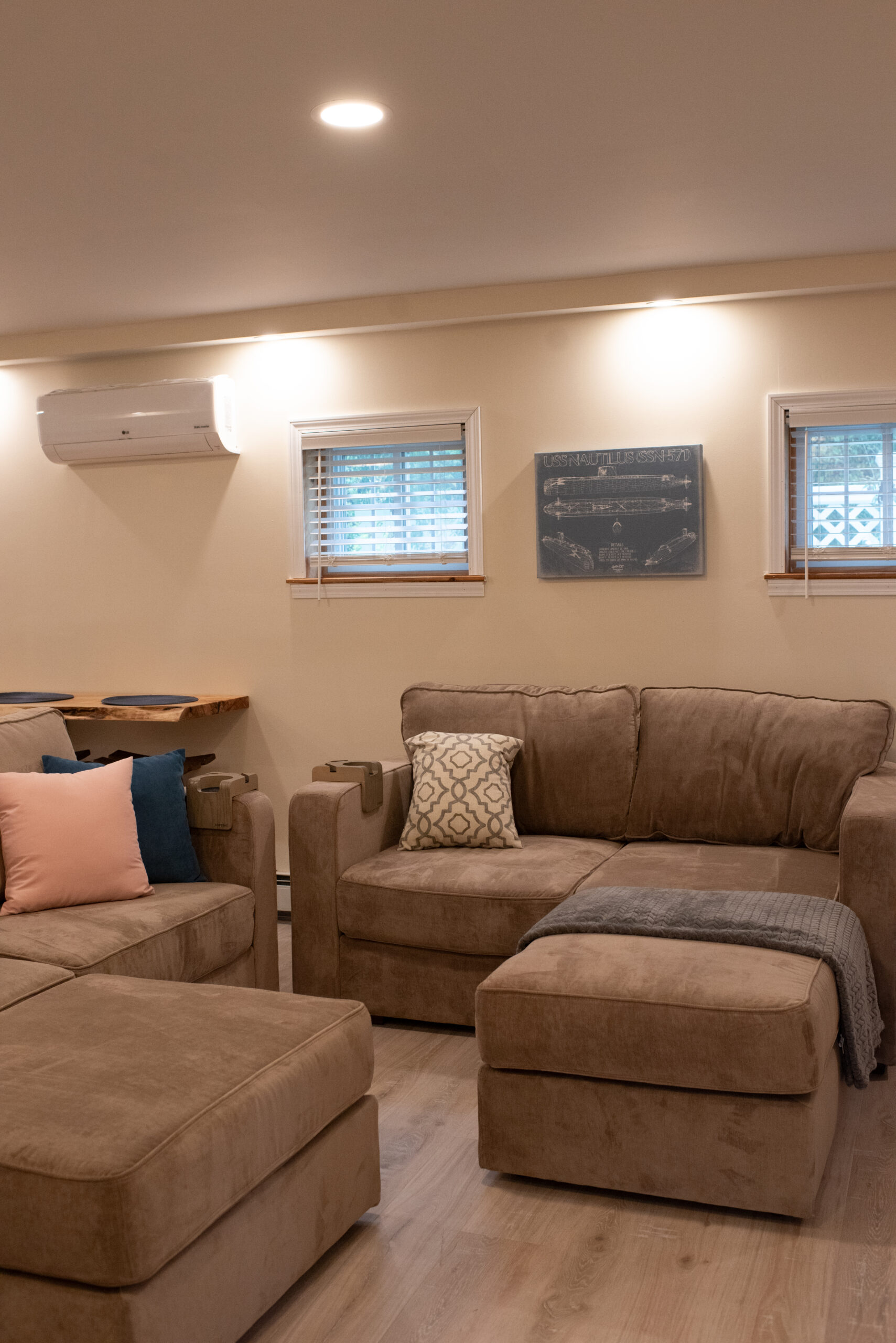 Hubbs Cellar Living Room TV Hubbs Cellar Living Room TV